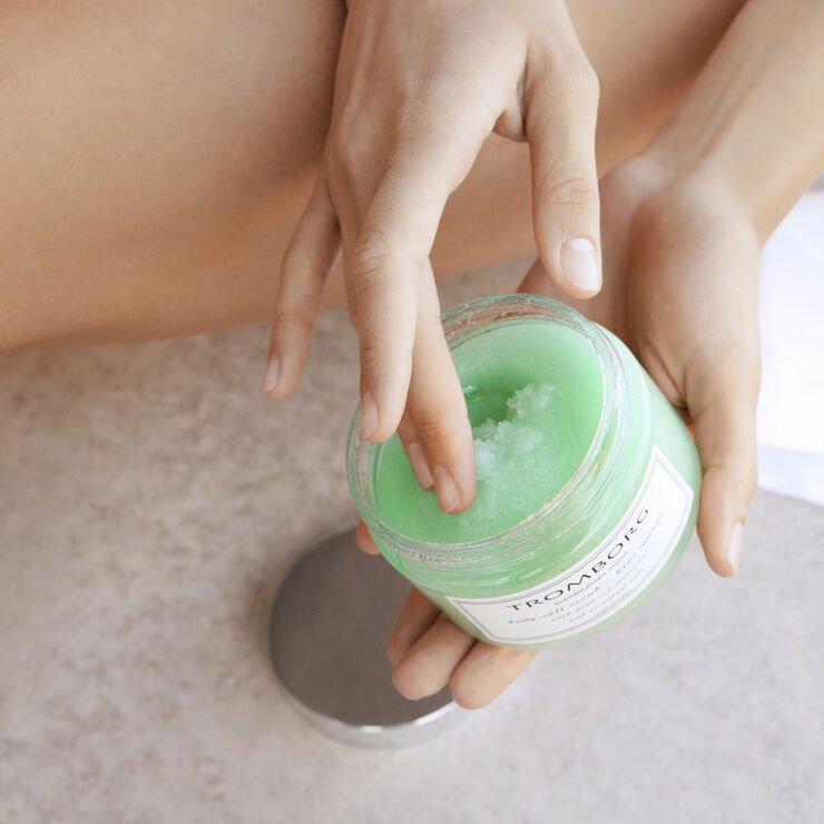 Body Salt Scrub - Kiwi Mango