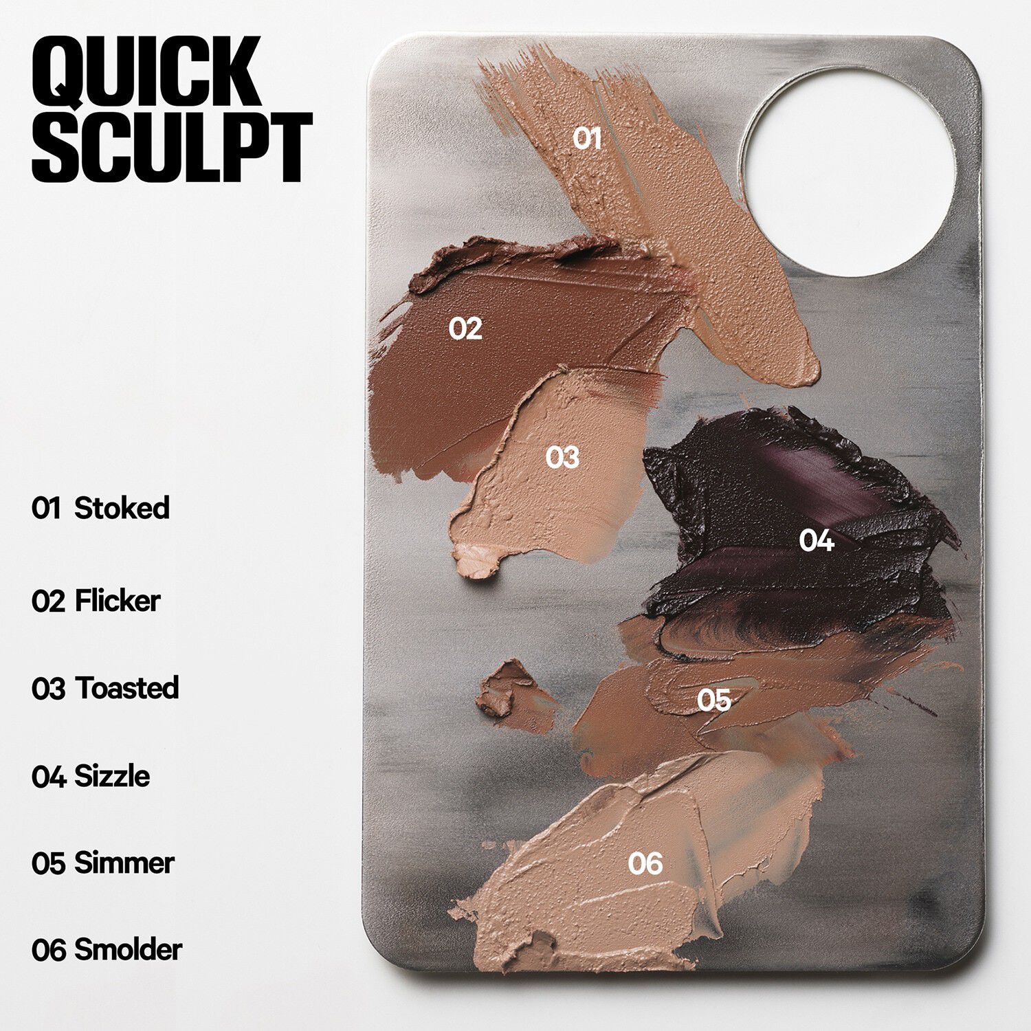 Quick Sculpt - Cremet mat konturstift