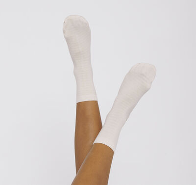 Organic Cotton Striped Socks 2-pack