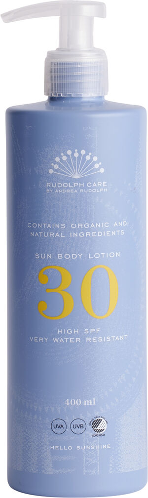 Kammerat etnisk Magtfulde Sun Body Lotion SPF30 400 ml fra Rudolph Care | 395.00 DKK | Magasin.dk