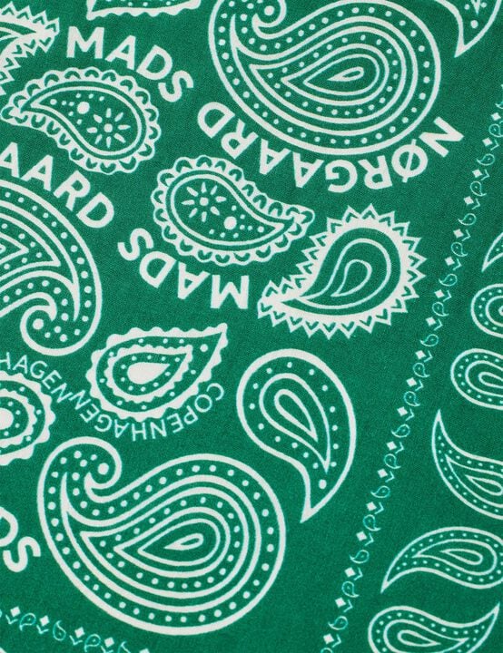 Soft Cotton Paisley Scarf Solid
