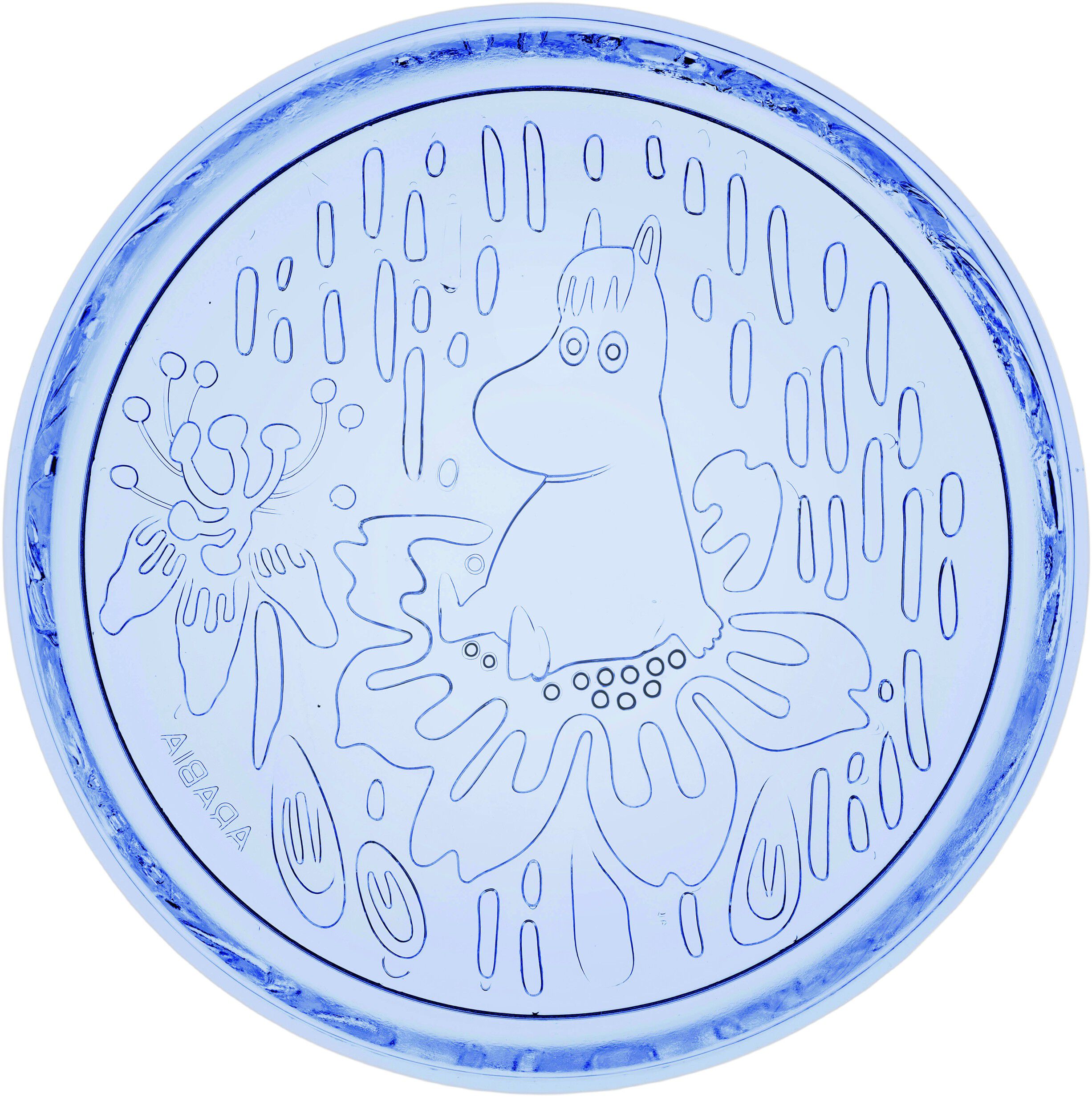 Moomin Arabia 155mm tallerken aqua