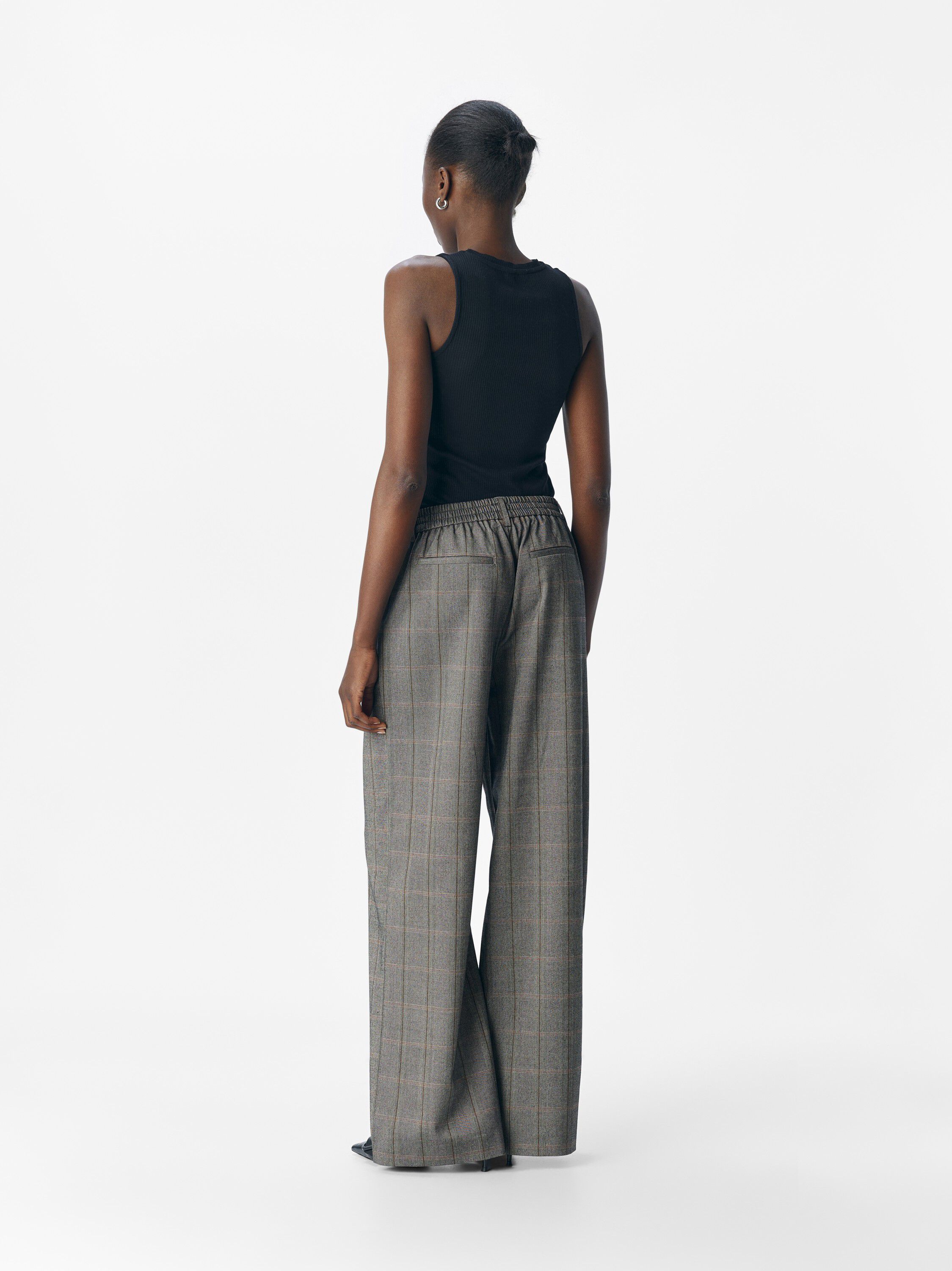 OBJLISA WIDE PANT AOP NOOS