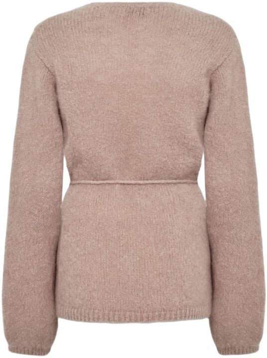 LR-NOREEN 7 Cardigan Lys brun