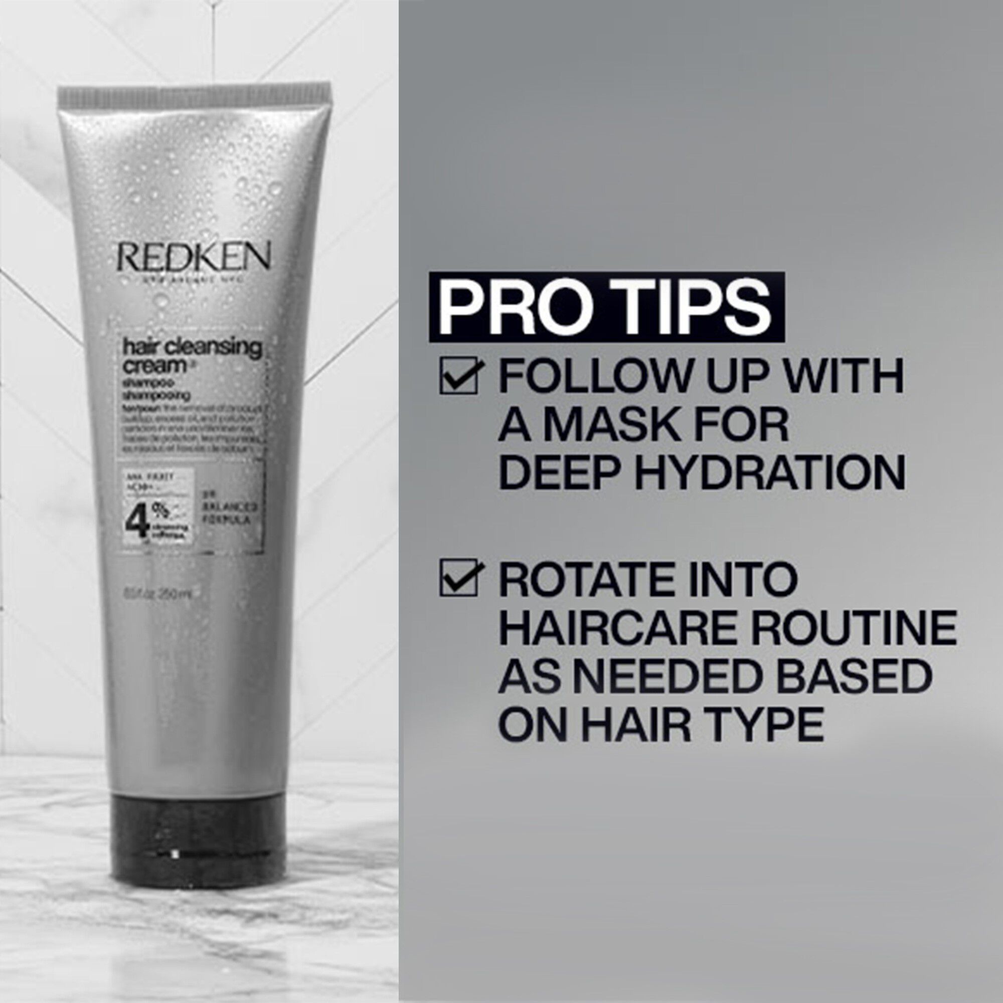 Redken Hair Cleansing Cream Shampoo 250ml