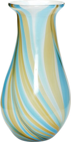 Kaleido Vase Blue/Yellow