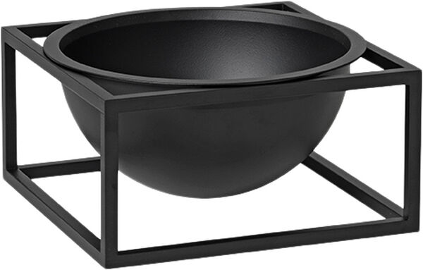Kubus Bowl centerpiece, Small, Blac