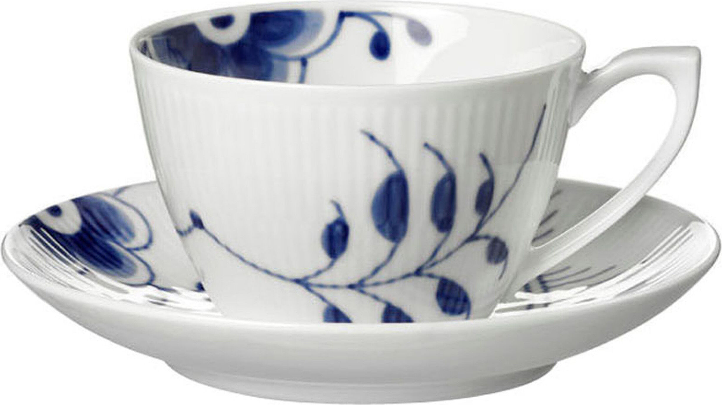 Bl&aring; Mega Riflet 28 cl. kop med underkop