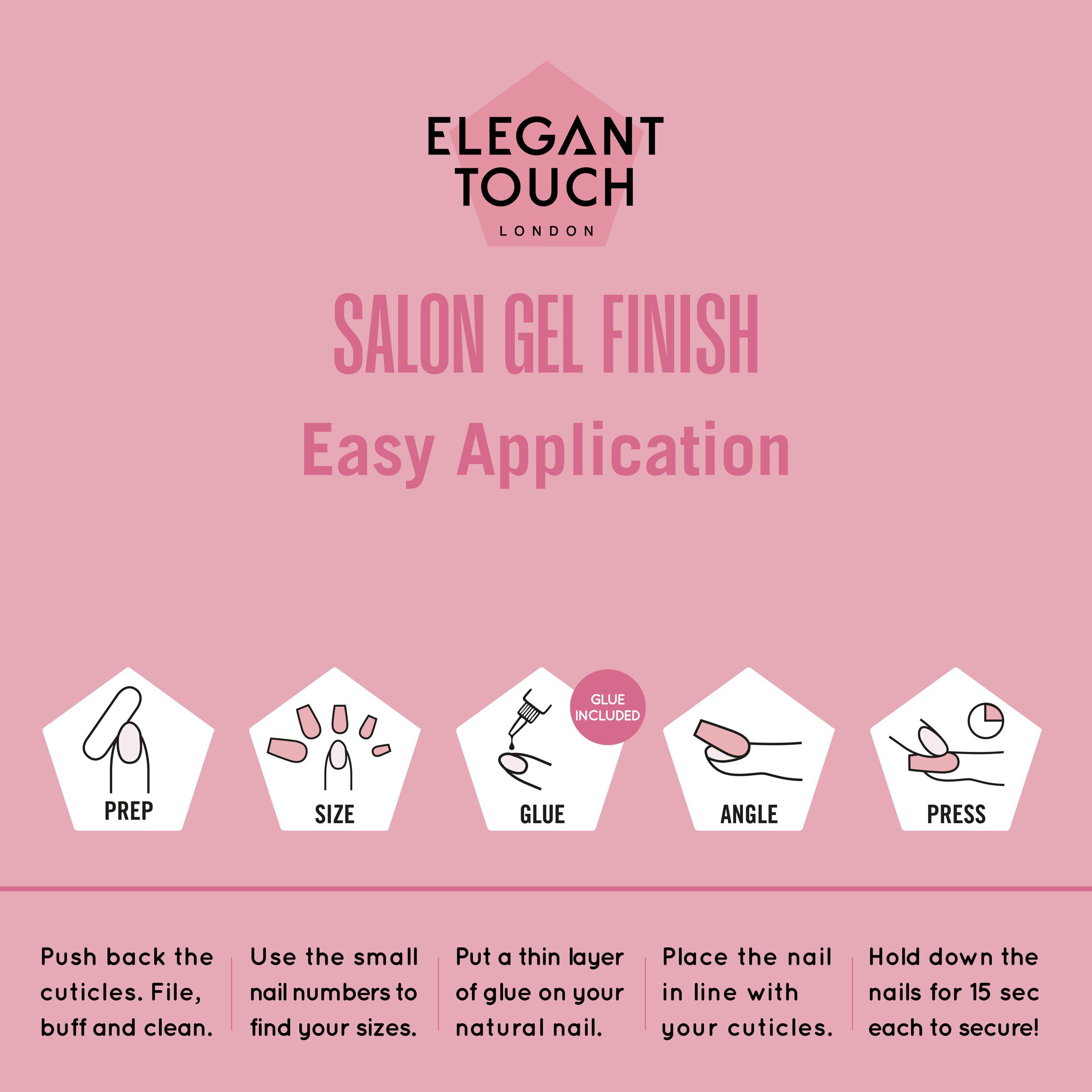 ELEGANT TOUCH GEL FINISHED ENCASED