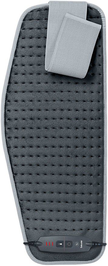 Beurer HK 60 Cosy Grey Varmeb&aelig;lte til l&aelig;nd og mave 69x28 cm