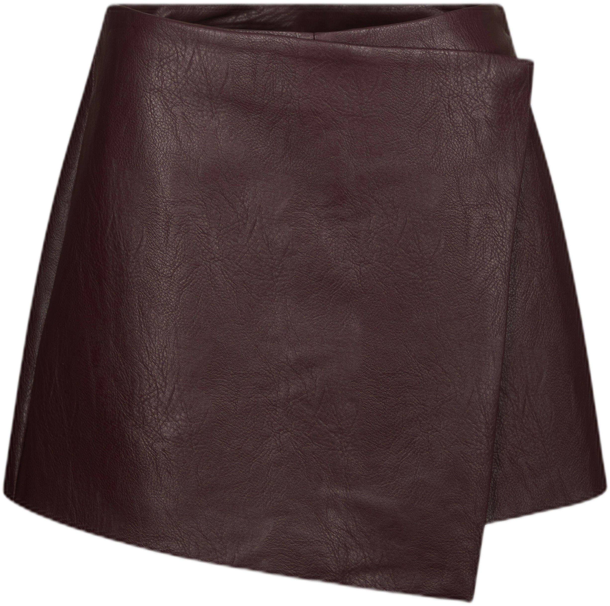 Elayne Faux Leather Skorts