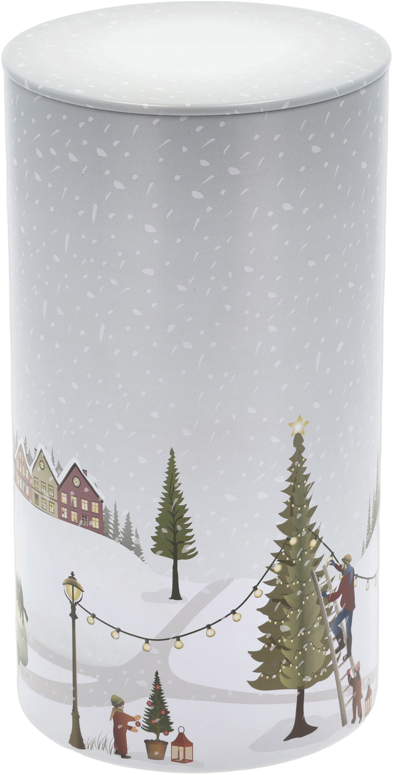 Kaged&aring;se Vinter 10 x 18,5 cm Arctic Ice Metal