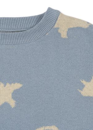LAPIS KNIT SWEATER GOTS