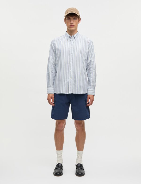 Cotton Oxford Sune Stripe Shirt Bd Fav