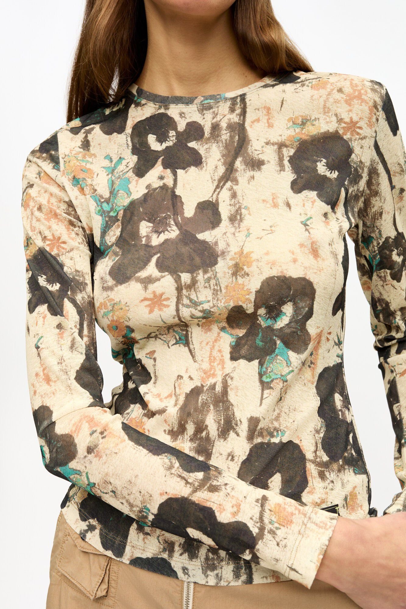 Washed Cotton Twill Pants