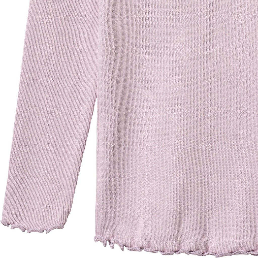 Lang&aelig;rmet Rib T-shirt Ida