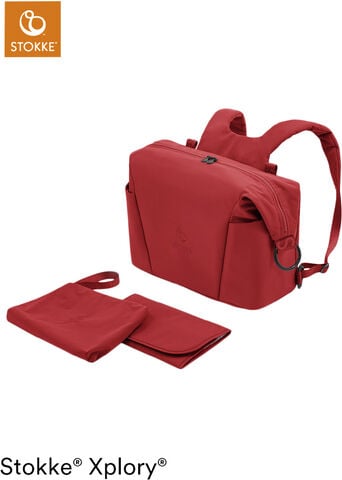 Stokke Xplory X Changing bag Ruby Red