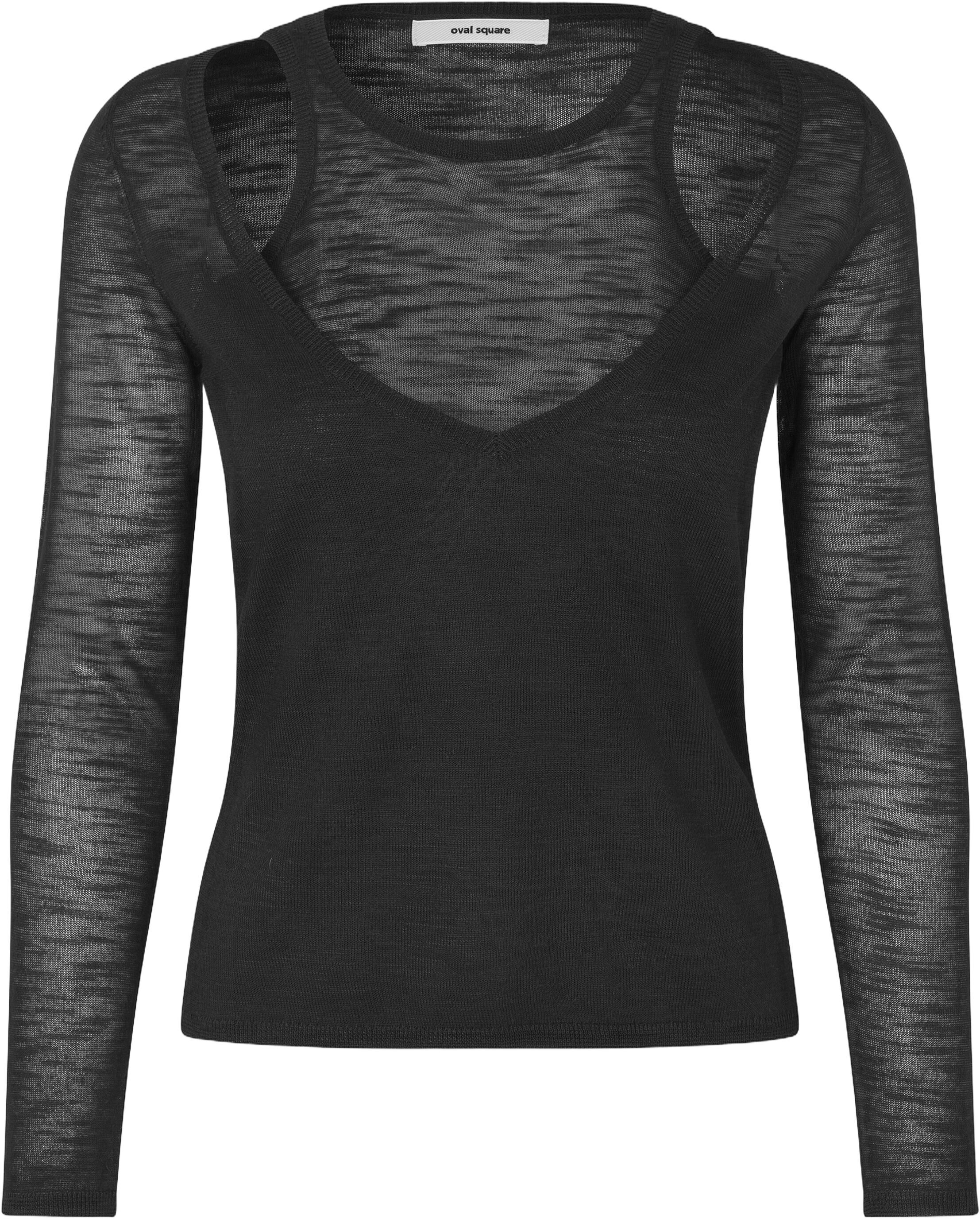 Drama Knit Blouse
