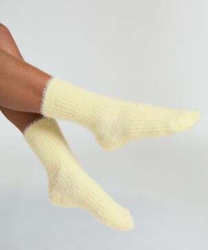 LIV FLUFFY RIB SOCKS