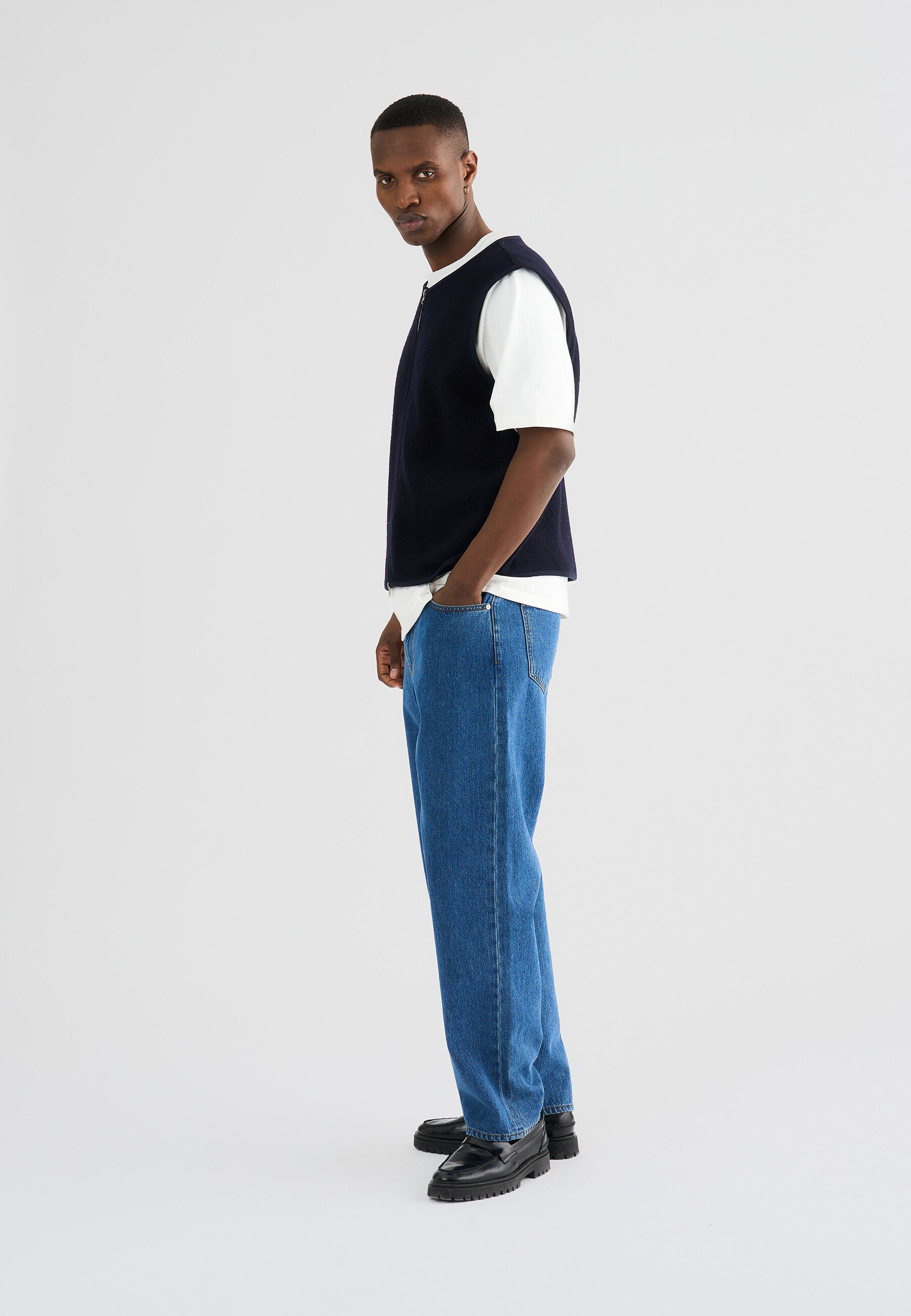 RTKIAN BOILED WOOL VEST