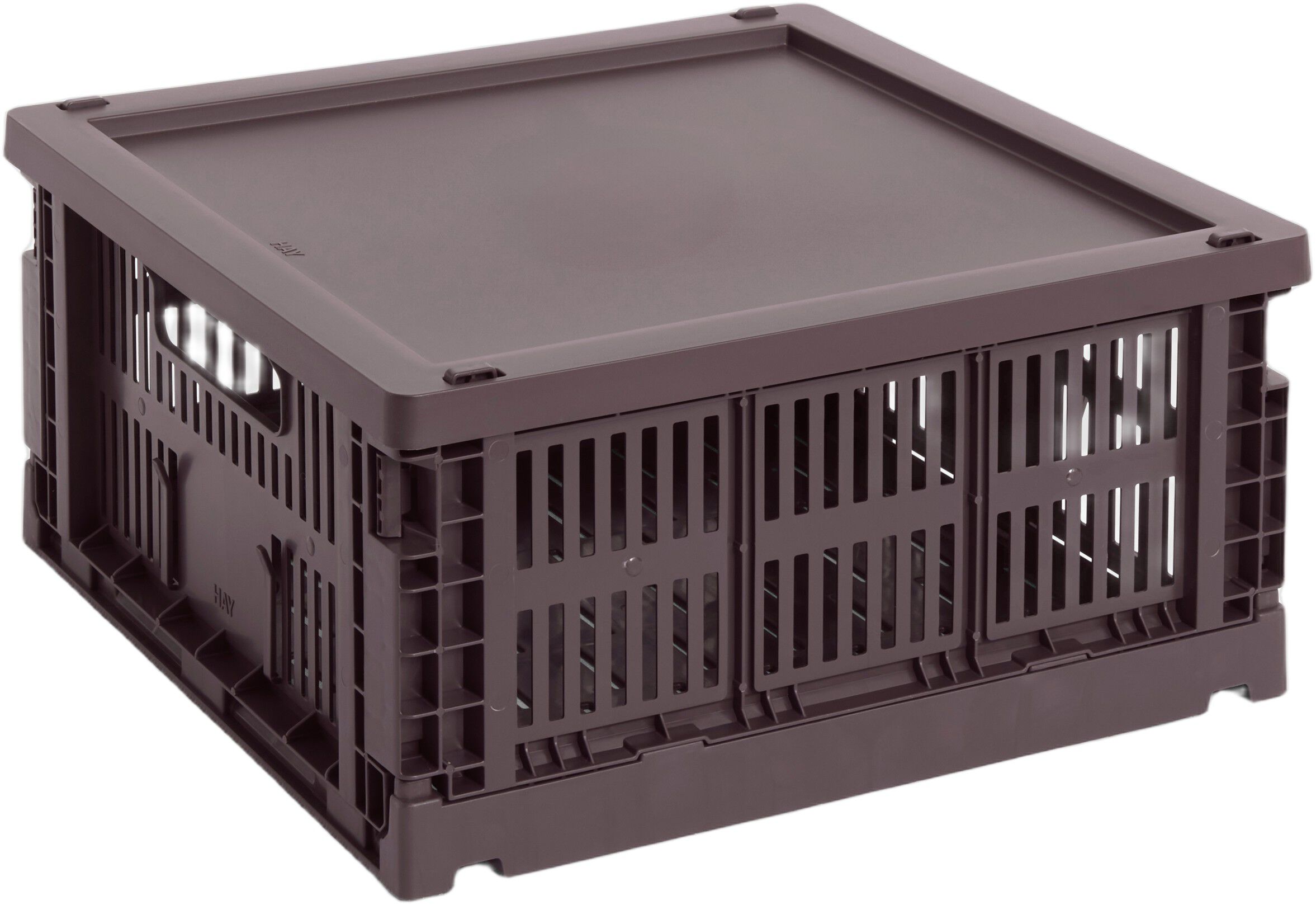 Colour Crate Plastic Lid Square/Cube, Medium