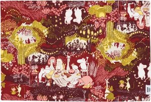 Moomin Arabia 31x46cm d&aelig;kkeserviet Festlige &Oslash;jeblikke