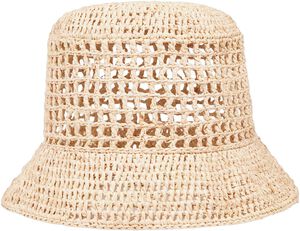 GRASSI - RAFFIA BUCKET HAT