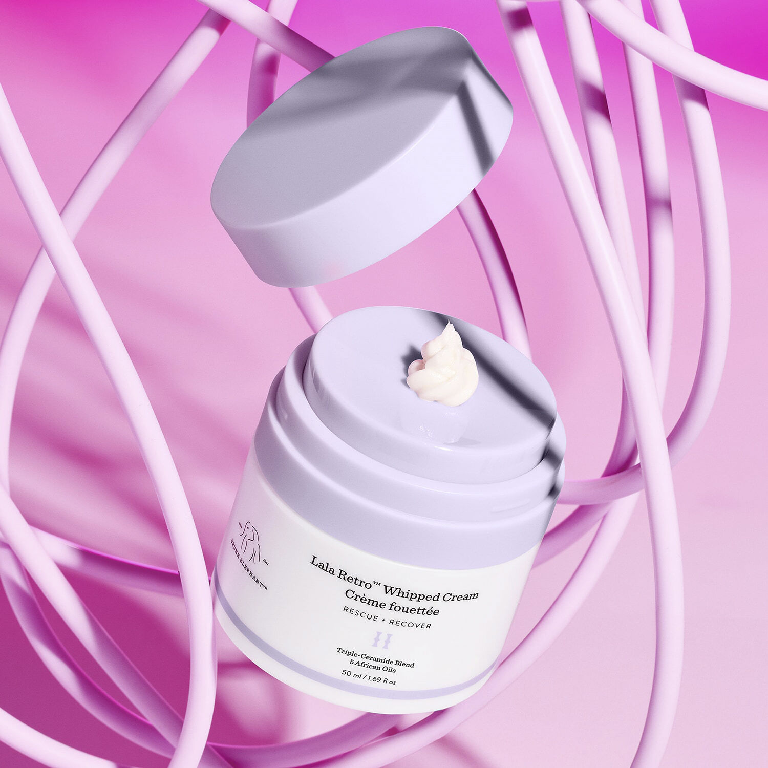 Lala Retro Whipped Cream - Ansigtscreme Til T&oslash;r Hud