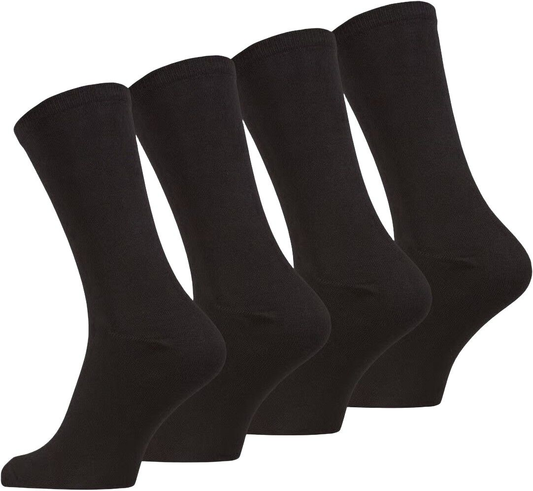 Bomuld Tennisstr&oslash;mper 4 pak