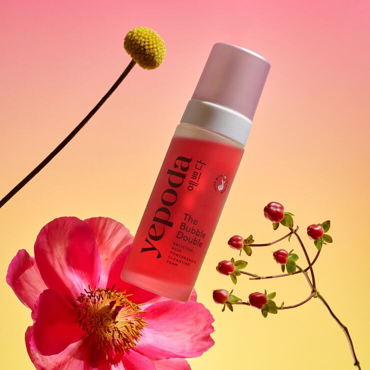 The Bubble Double - Renseskum med salicylsyre og granatæble