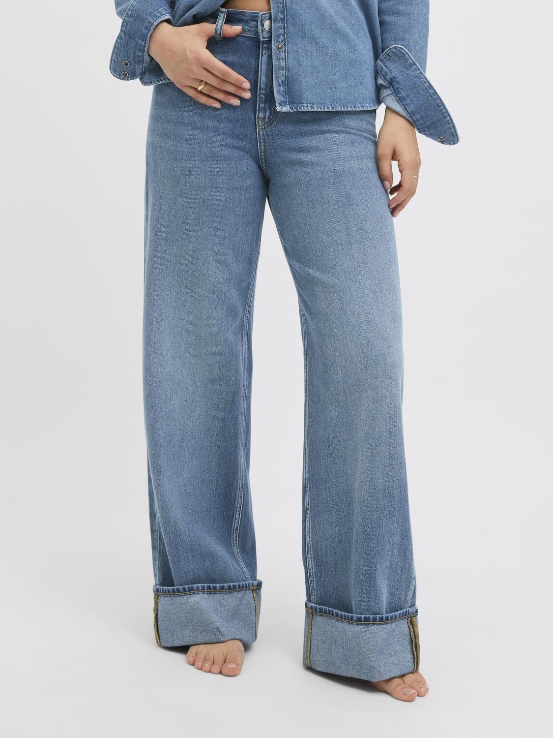 JXTOKYO WIDE FOLD HW JEANS R254 DNM