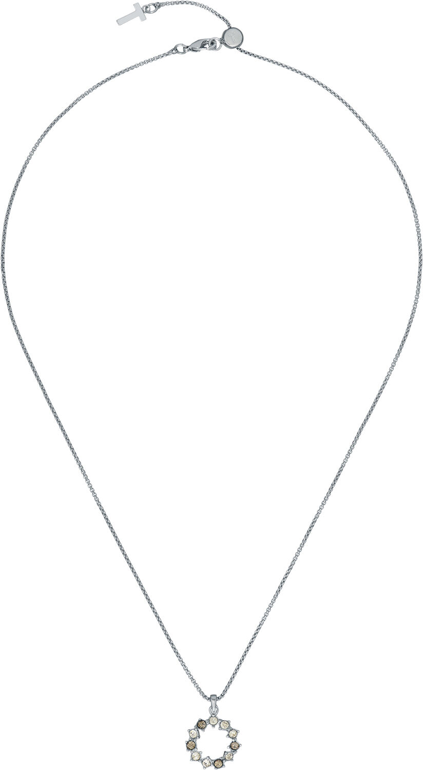 CRESAR Crystal Hoop Pendant