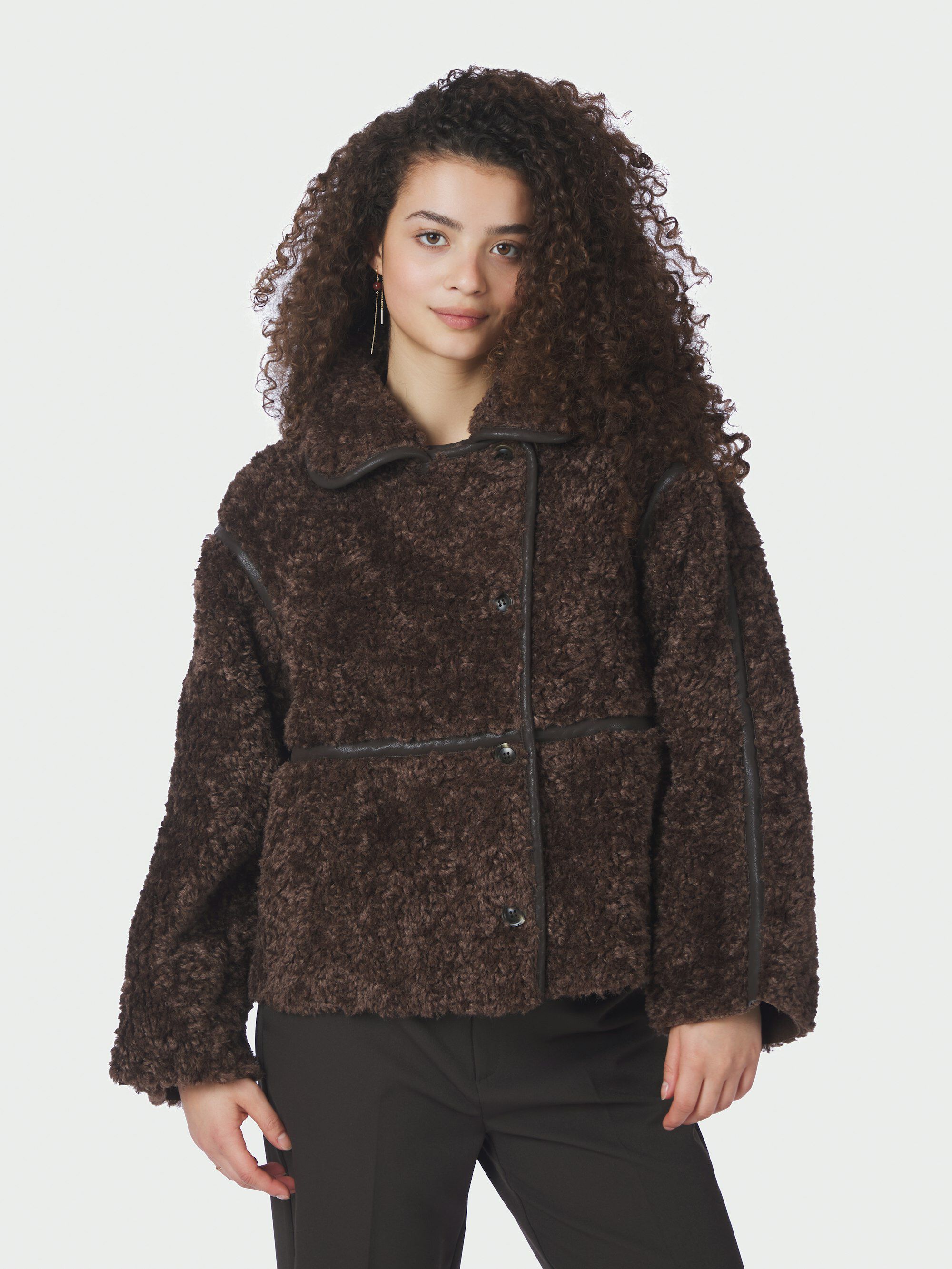 Castor Faux Fur Jacket