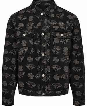 DIAMONDS & DOLLARS DENIM JACKET