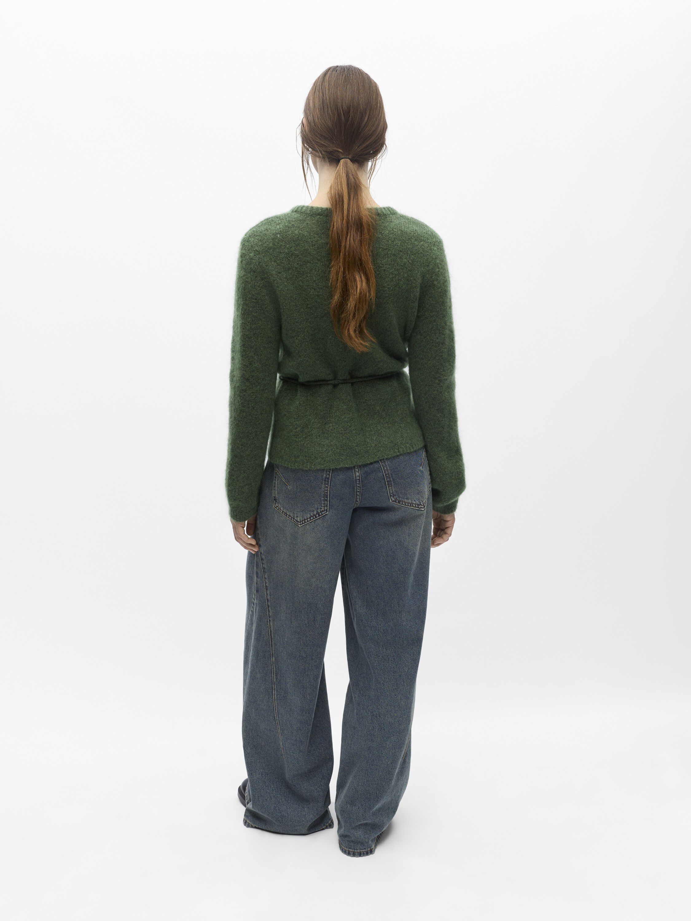 Objnete L/S Re Tie Cardigan Noos