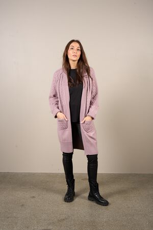 Vibe Cardigan knit