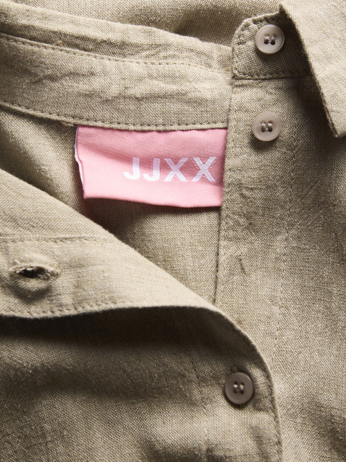 JXALMIRA LINEN BLEND LS SHIRT WVN L