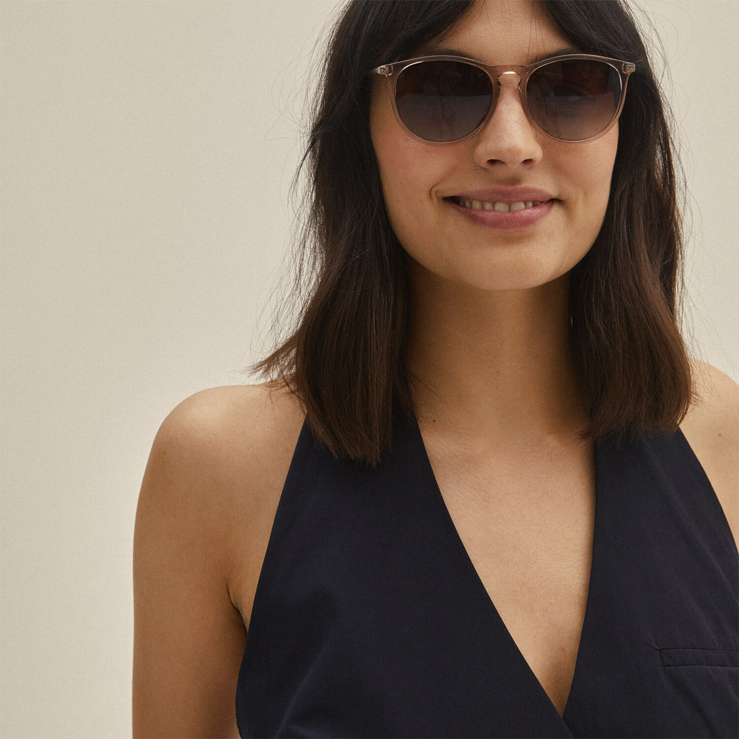 VANILLE sunglasses light brown/gold