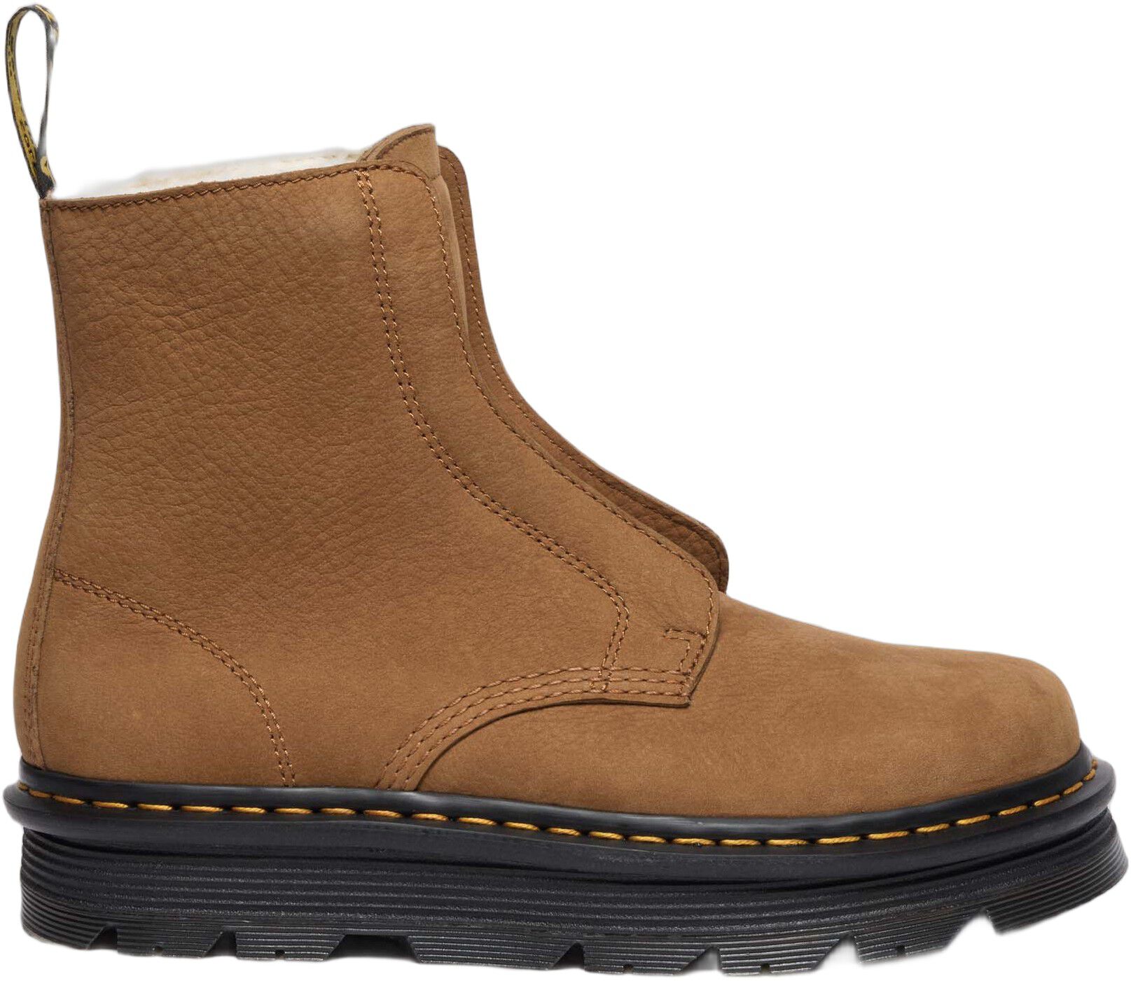 Zebzag Laceless Wl Desert Brown Milled Nubuck Wp