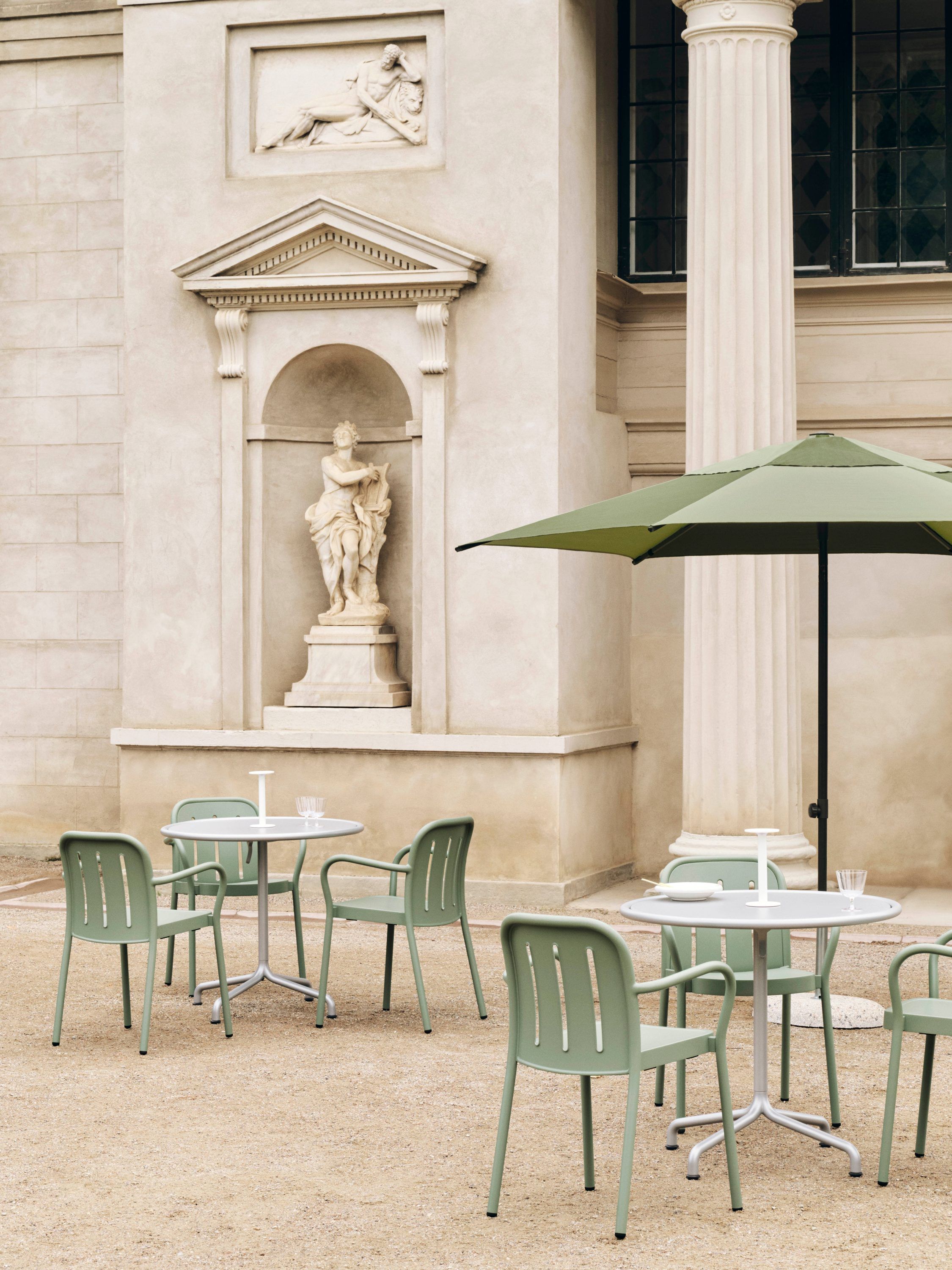 Terrazza parasol hexagon