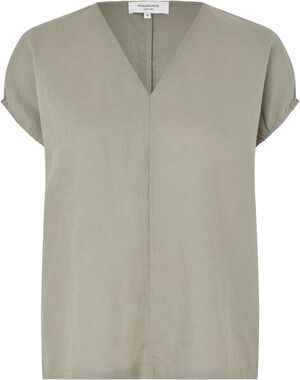 RWEsther Linen Capsleeve Top