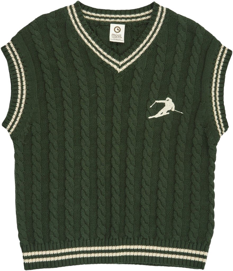 Knit Cable Vest