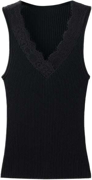 Lace lyocell top