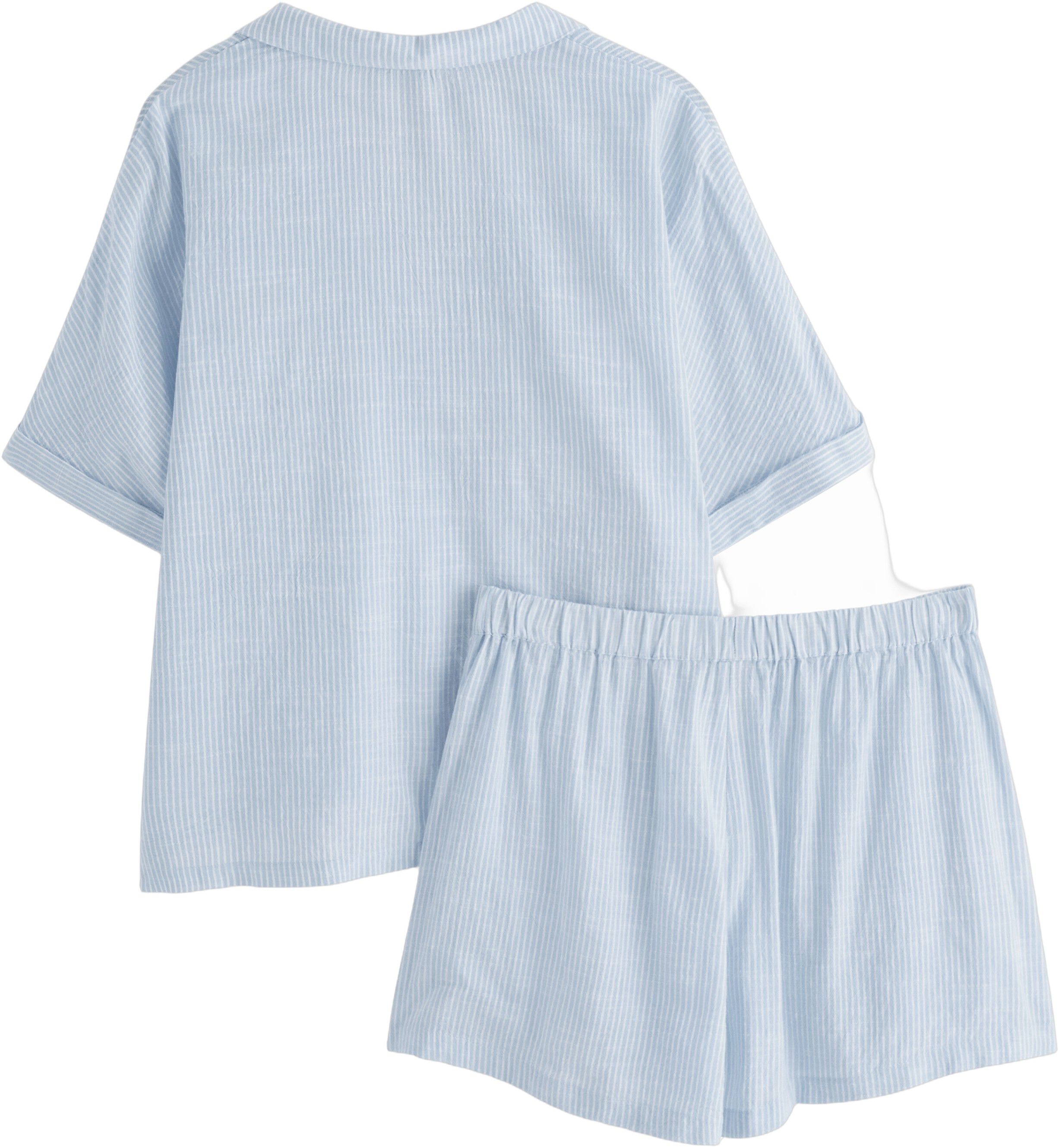 Comfy pyjama set in cotton blend wi