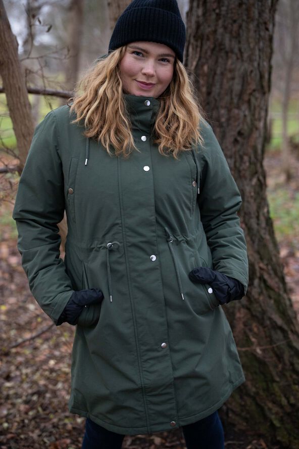 Danenora Winter Parka Dark Army