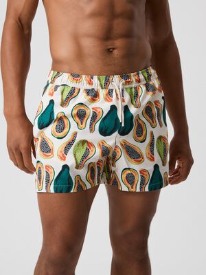 BORG PRINT SWIM SHORTS