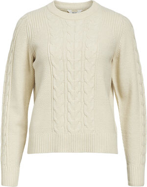 OBJDORIS RE L/S KNIT PULLOVER NOOS