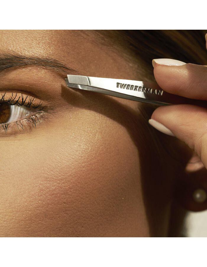 Tweezerman Retail Mini Slant Tweezer Classic Stainless