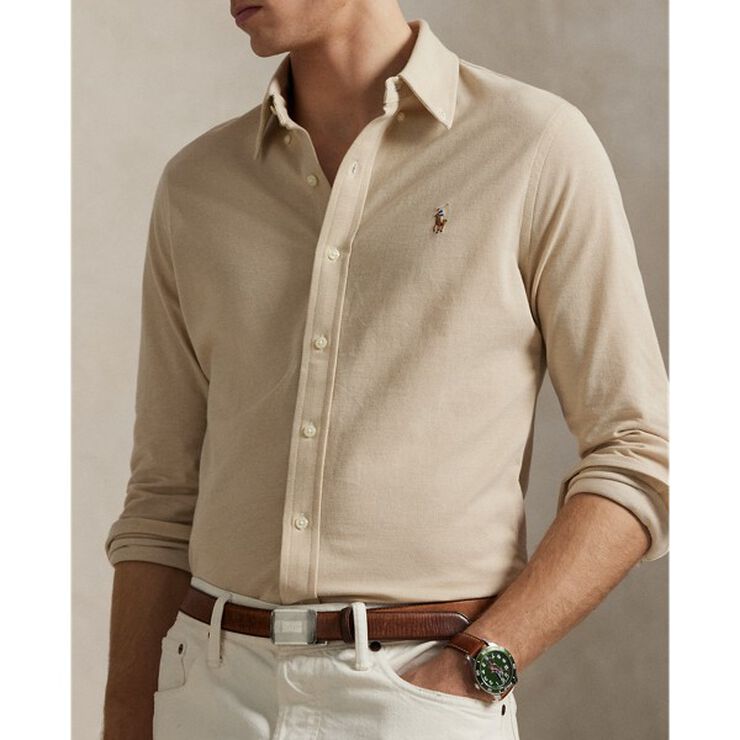 Knit Oxford Shirt