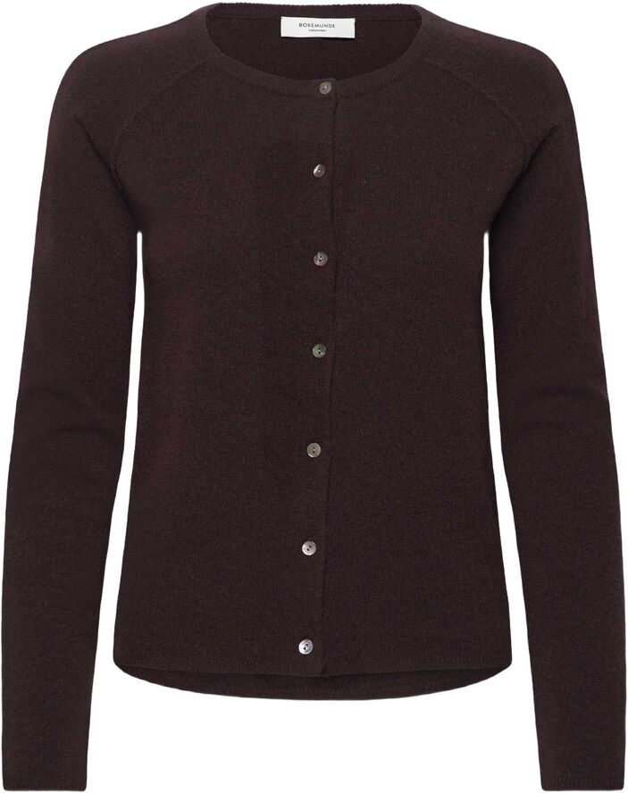 RWLaica Cashmere LS O-neck Raglan Cardigan